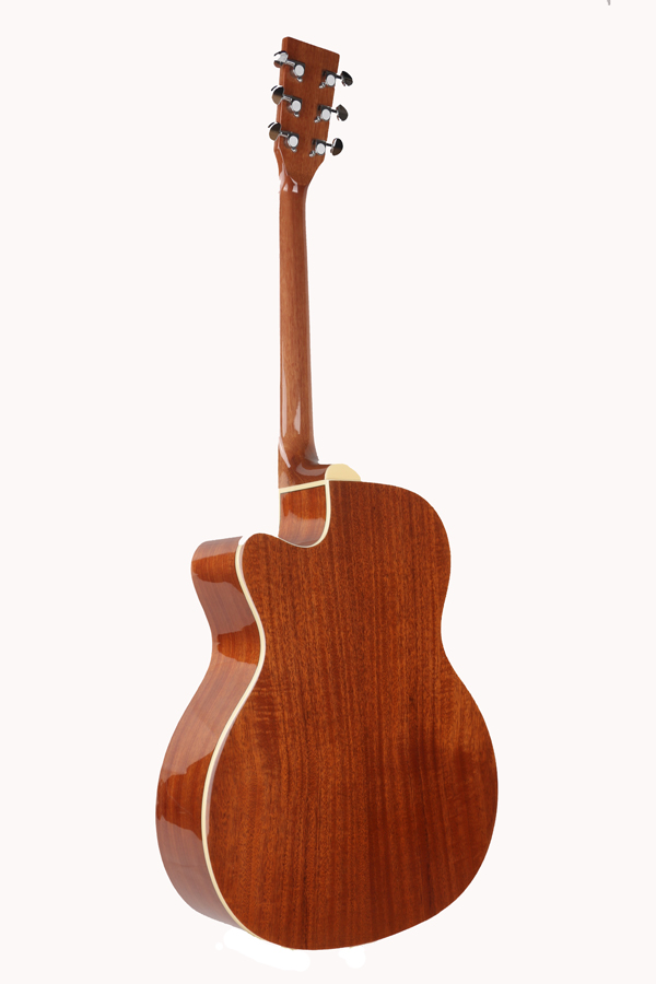 卡玛40寸高极亮光夹板吉他
